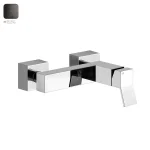 Смеситель для душа Gessi Rettangolo K, Black Metal Bruched PVD (53031707) - Фото 1