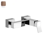Змішувач для душу Gessi Rettangolo K, Copper Bruched PVD (53031708) - Фото 1