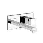 Змішувач для умивальника Gessi Rettangolo K, довгий вилив, Chrome (53090031) - Фото 1