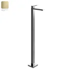 Смеситель для умывальника Gessi Rettangolo K, напольный, Bruched Brass PVD (53095727) - Фото 1