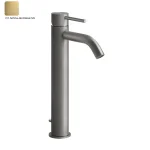 Смеситель для раковины Gessi Gessi316 FLESSA, Brass Brushed PVD-727 (54004-727) - Фото 1