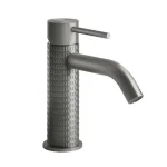 Змішувач для умивальника Gessi 316 Meccanica, Steel brushed (54202-239) - Фото 1