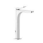 Змішувач для умивальника Gessi Rilievo, високий, донний клапан, Chrome (59003031) - Фото 1