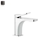 Смеситель для умывальника Gessi Rilievo, Black Metal Bruched PVD (59006707) - Фото 1