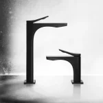 Смеситель для умывальника Gessi Rilievo, высокий, Black Metal Bruched PVD (59010707) - Фото 2