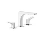 Смеситель для умывальника Gessi Rilievo, на 3 выхода, Chrome (59012031) - Фото 1