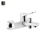 Смеситель для ванны Gessi Rilievo, Black Metal Bruched PVD (59013707) - Фото 1