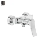 Змішувач для душу Gessi Rilievo, Black Metal Bruched PVD (59031707) - Фото 1