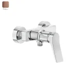 Змішувач для душу Gessi Rilievo, Copper Bruched PVD (59031708) - Фото 1