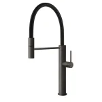 Смеситель для кухни Gessi 316 FLESSA, Black Metal Brushed PVD (60010707) - Фото 1
