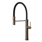 Смеситель для кухни Gessi 316 FLESSA, Copper Brushed PVD (60012708) - Фото 1