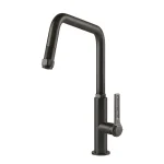 Смеситель для кухни Gessi Officine Gessi, Black Metal Brushed PVD (60053707) - Фото 1
