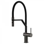 Смеситель для кухни Gessi Inedito, Black Metal Brushed GHRC (60429126) - Фото 1