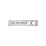 Термостат Gessi Hi-Fi Linear, 3 функції, зовнішня частина, Chrome (63014031) - Фото 1