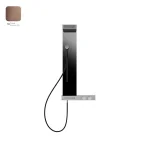 Термостат настенный Hi-Fi Column, 2 функции, Copper Bruched PVD (63043708) - Фото 1