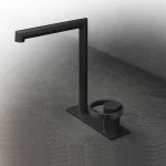 Смеситель для умывальника Gessi Anello, Black Metal Bruched PVD (63315707) - Фото 2