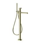 Змішувач для ванни Gessi Anello, підлоговий, зовнішня частина, Brass PVD (63328-710) - Фото 1