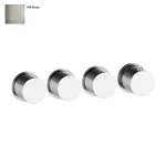 Термостат Gessi на 3 выхода, внешняя часть, Finox (63436149) - Фото 1