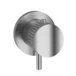 Термостат Bongio Time2020 T&Lever, внешняя часть, Brushed Steel (70544ASEU) - Фото 1
