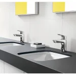 Смеситель для умывальника Hansgrohe Logis 100 Coolstart, хром (71103000) - Фото 2