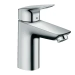 Смеситель для умывальника Hansgrohe Logis 100 Coolstart, хром (71103000) - Фото 1