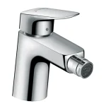 Смеситель для биде Hansgrohe Logis 70 с донным клапаном, хром (71204000) - Фото 1