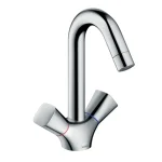 Смеситель для умывальника Hansgrohe Logis, хром (71222000) - Фото 1