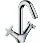 Змішувач для умивальника Hansgrohe Logis Classic 150 LowPressure, хром (71271000) - Фото 1