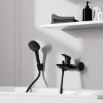 Смеситель Hansgrohe Logis для ванны, Matt Black (71400670) - Фото 2