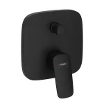 Смеситель Hansgrohe Logis скрытого монтажа ванна/душ, верхняя часть, Matt Black (71405670) - Фото 1