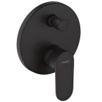 Смеситель для ванны/душа Hansgrohe Vernis Blend скрытого монтажа, Matt Black (71466670) - Фото 1
