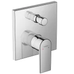 Смеситель для ванны/душа Hansgrohe Vernis Shape скрытого монтажа, Chrome (71468000) - Фото 1
