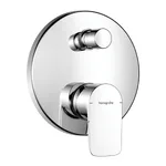 Змішувач для ванни/душу Hansgrohe Neovis Q прихованого монтажу, Chrome (71482000) - Фото 1