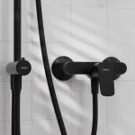 Змішувач Hansgrohe Logis для душу, Matt Black (71600670) - Фото 2