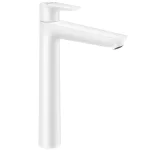 Змішувач на умивальник Hansgrohe Talis E 240, Matt White (71717700) - Фото 1