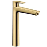 Смеситель для умывальника Hansgrohe Talis E 240, Polished Gold Optic (71717990) - Фото 1