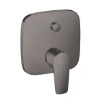 Смеситель для ванны/душа Hansgrohe Talis E скрытого монтажа, черный хром (71745340) - Фото 1