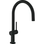 Кухонний змішувач Hansgrohe Talis 220, чорний матовий (72804670) - Фото 1