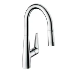 Смеситель для кухни Hansgrohe Talis M51 200 2jet с вытяжным изливом, хром (72813000) - Фото 1
