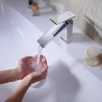 Змішувач Hansgrohe Tecturis E 110 CoolStart для умивальника, Chrome (73014000) - Фото 2
