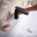 Змішувач для умивальника Hansgrohe Tecturis E 110 CoolStart, Matt Black (73014670) - Фото 2