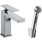 Смеситель для умывальника Hansgrohe Tecturis E 110 с гигиенической лейкой, Chrome (73210000) - Фото 1