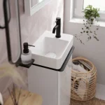 Смеситель для умывальника Hansgrohe Tecturis S 80 CoolStart, Matt Black (73302670) - Фото 2