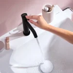 Смеситель Hansgrohe Tecturis S 110 CoolStart для умывальника, Matt Black (73314670) - Фото 2