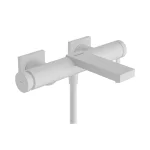 Змішувач для ванни Hansgrohe Tecturis E, Matt White (73420700) - Фото 1