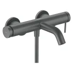 Смеситель для ванны Hansgrohe Tecturis S, Brushed Black Chrome (73422340) - Фото 1