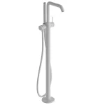 Змішувач для ванни Hansgrohe Tecturis S, підлоговий, Matt White (73440700) - Фото 1