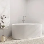 Змішувач для ванни для підлоги Hansgrohe Tecturis E, Chrome (73445000) - Фото 2