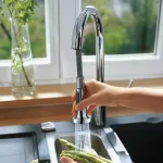 Змішувач для кухні Hansgrohe Talis M52 220 2jet з витяжним зливом Sbox, хром (73863000) - Фото 3