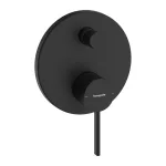 Смеситель для ванны/душа Hansgrohe Zesis S скрытого монтажа, Matt Black (74415670) - Фото 1